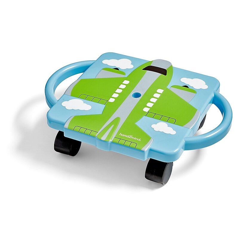 hand2mind Plane Glider Scooter Board, Multicolored (97578) image 1