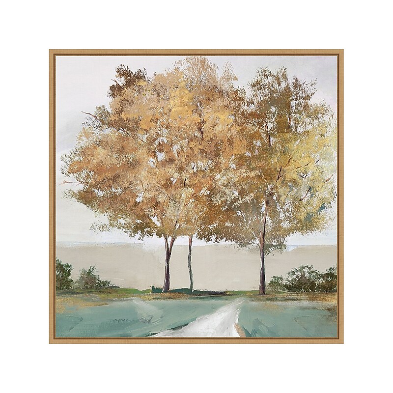 Amanti Art Golden Forest Shimmer, Canvas, 22" x 22" (A42675515144) image 1