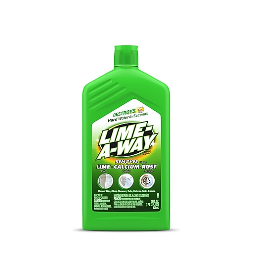 LIME-A-WAY Toggle Lime/Calcium/Rust Remover, Clean Scent, 28 oz