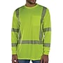 Ergodyne GloWear 8370 High Visibility Long Sleeve T-Shirt, ANSI Type R Class 3, Lime, X-Large (22255)~#|#~5C83592E-FF3D-4B97-9318CE2E21432C2D_sc7