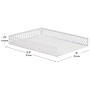 Mind Reader Metal Accessory Tray, White (TRAYSL-WHT)~#|#~5C8EB991-A556-48A0-85AC8DBF8C455663_sc7