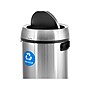 Alpine Industries Commercial Indoor Single-Stream Indoor Recycling Station, 17 Gallon, Stainless Steel (ALP470-65L-1-R)~#|#~5C90DB58-8768-445E-AB36F1B971F7B683_sc7