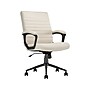 Click365 Transform 3.0 Ergonomic Vegan Leather Swivel Desk Chair, White (CCHR10008C)~#|#~5C943EE0-9F10-4EE2-B12BEBD161E5C4D7_sc7