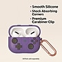 SaharaCase Inspire Series Silicone Case with Premium Clip for Airpods Pro 3, Shock Absorbing, Purple Orchid (HP00227)~#|#~5C96CB73-0D51-4247-B343BFDE7EBB9115_sc7