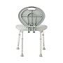 Medline Guardian Folding Shower Chair, Armless, Back Rest, Aluminum Frame, 300 lb. Capacity (G2-103RX1)~#|#~5C9E981D-ADE9-4BA9-9830130735221F3A_sc7