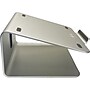 Amer 9" x 9" Aluminum Rotating Laptop Stand for 17" Laptops, Silver (AMRNS04)~#|#~5C9EE7C6-4B7D-45B0-826C903802583CCA_sc7