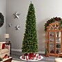 Nearly Natural 11-ft Slim Green Mountain Pine Artificial Christmas Tree with 950 Clear LED Lights (T3329)~#|#~5C9FA3D1-C9BF-4F62-A079ED5427AA82CB_sc7