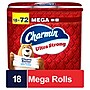 Charmin Ultra Strong Mega Toilet Paper, 2-ply, White, 220 Sheets/Roll, 18 Rolls/Case (11055/15704)~#|#~5CA72111-1CFA-457E-B5E3575DF47A97B2_sc7