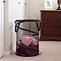 Household Essentials Pop‑Up Mesh Laundry Hamper in Springform Steel Frame with Mesh Lining for Compact Storage, Black (HH2026)~#|#~5CADA84C-DCB2-4592-874CFCDA2E14A406_sc7