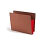 Smead Extra Wide Letter File Pocket, 3.5" Expansion, 12.76" x 9.5", Red, 10/Box (73686)~#|#~sp41686833_sc7