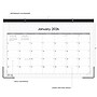 2026 Blue Sky Enterprise 17" x 11" Monthly Desk Calendar, Black/White (111293-26)~#|#~5CB17341-CB53-4F14-962D150179F01C52_sc7