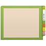 Medical Arts Press Reinforced End Tab File Folder, Straight-Cut, Letter Size, Manila/Green, 50/Box (S-09473-GRN)~#|#~5CB7D725-2475-42AD-908788F749CB900C_sc7
