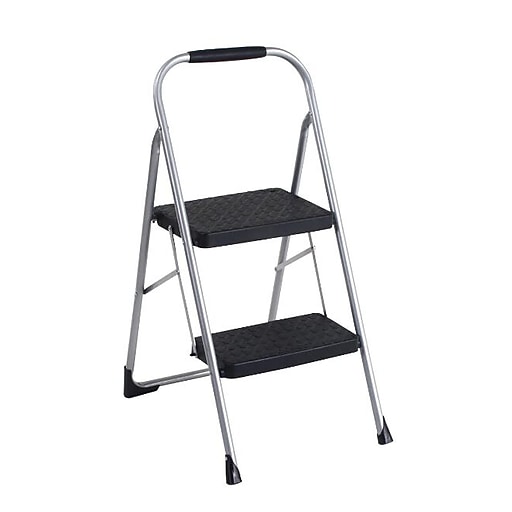 Cosco Two Step Big Step Folding Step Stool with Rubber Hand Grip