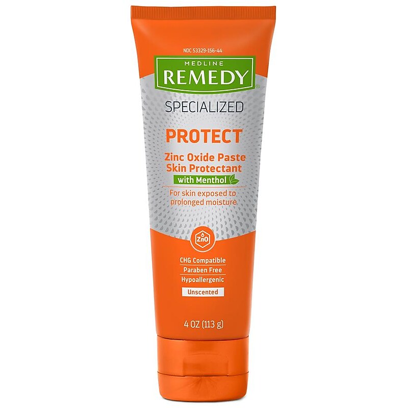 Medline Remedy Specialized Zinc Oxide Paste with Menthol, 4 oz., Tube, 12/Carton (MSC092554) image 1