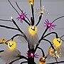 Nearly Natural Pre-Lit Artificial Halloween Ghost Dolls, Spiders, Bats & Pumpkins LED Ornament Tree, 18" (T5367)~#|#~5CC66DA7-2661-4030-B0AF87CE224D29E9_sc7