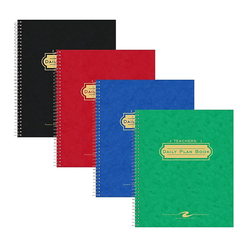 Roaring Spring Paper Products Teachers Plan Book, 8.5" x 11", 56 Pages (12144) image 1