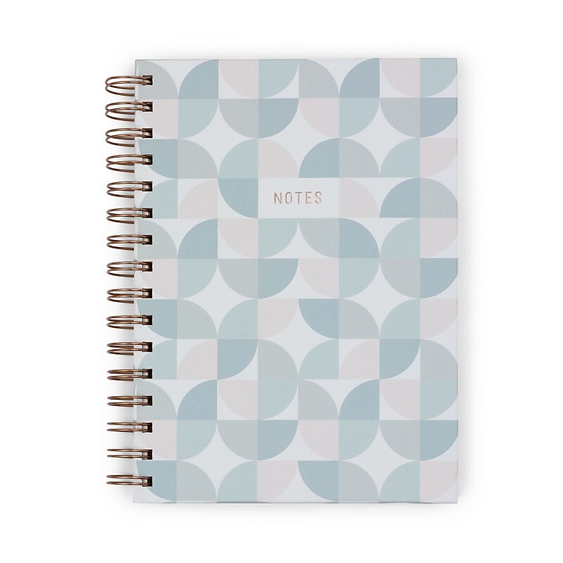 DesignWorks Ink Pastel Hardcover Journal, 6" x 8.25", Narrow Ruled, Multicolored, 192 Pages (840111517574) image 1
