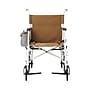 Medline Transport Wheelchair, Fixed Desk Lenth Arms, Tan (MDS808200KWM)~#|#~5CD2B868-12B2-4477-A46B8F8054673CBF_sc7