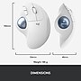 Logitech ERGO M575 For Business Wireless Ergonomic Trackball Mouse, Off White (910-007028)~#|#~5CD87E9E-62C0-40F6-B20A901883927508_sc7