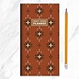 2027 TF Publishing Rusted 3.5" x 6.5"  Monthly Standard Planner, Paperboard Cover, Multicolored (27-7014)~#|#~5CD8AC99-E6E4-4377-852450D102CEE464_sc7