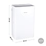 Hisense 50-Pint Dehumidifier, 3-Speed, Covers up to 4500 sq. ft., White (ADH50K26)~#|#~5CD8E9F8-0213-4077-8C320C4E2FE63218_sc7