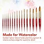 Princeton Heritage Short Handle Watercolor Synthetic Round Brush, 2/Pack (PBXP4050R8-2)~#|#~5CDAED6C-CF58-485F-9AEC8565243FB50C_sc7