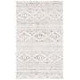 Safavieh Tulum Collection 3' x 5' Rectangle Indoor Area Rug, Machine Made, Ivory/Grey (TUL272A-3)~#|#~5CE1068C-280B-4FCE-9CA9DB8C48072230_sc7