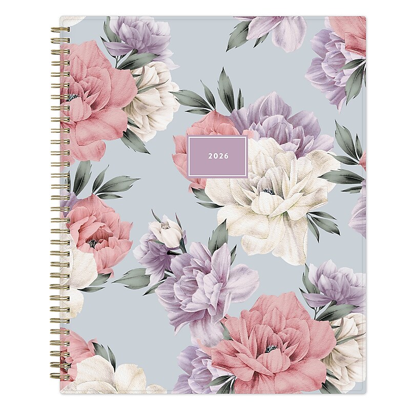 2026 Blue Sky Tula 8.5" x 11"  Weekly & Monthly Planner, Plastic Cover, Multicolored (143971-26) image 1