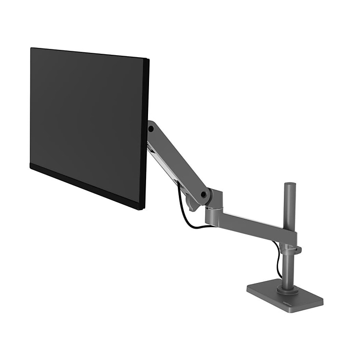 Ergotron LX Pro Adjustable Desk Monitor Arm, Tall Pole, Up to 34