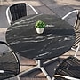 Flash Furniture TopGuard 36" Round Table Top, Wooden, Black Faux Marble (STRD918MMBKMAR)~#|#~5CFC51E8-E962-41DD-B2D3A4D4895439FE_sc7