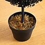 Nearly Natural UV Resistant Artificial Halloween Black Triple Ball Boxwood Topiary, 4' (T5174)~#|#~5D016E99-1F27-4AD8-B7B8887B59272488_sc7