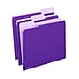 Staples File Folders, 1/3-Cut Tab, Letter Size, Purple, 100/Box (ST535559-CC)~#|#~5D017124-DDD4-4995-A7A5F966C35C9CD0_sc7