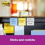 Post-it Super Sticky Notes, 3" x 3", New York Collection, 100 Sheet/Pad, 5 Pads/Pack (654-5SSNY)~#|#~5D018305-84E0-4EF1-BF079CE5705C5742_sc7