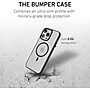 PEEL Bumper Series MagSafe Phone Case for iPhone 15 Pro Max Case, Shock Absorbing, Black (I15 PROMAX BUMPER BL)~#|#~5D0214B0-698E-44C9-9D6E07D9BCE1BF66_sc7