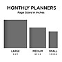 2025-2026 TF Publishing Oranges and Peaches 9" x 11" Academic Year Monthly Planner, Paperboard Cover, Multicolored (AY26-4508)~#|#~5D023B5E-49F5-4467-A3D6745D2C8C4E8D_sc7