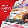 Sharpie Creative Liquid Ink Markers, Fine Tip, Metallic, 10/Pack ...