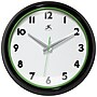 Infinity Instruments Lux Wall Clock, Plastic/Glass, 12" (14917BK-G3140)~#|#~5D034461-8C79-4EFF-8E3B1F446FCCC373_sc7