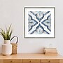 Amanti Art Blue Moroccan Tile by Eva Watts Wood Framed Wall Art Print, 17" x 17" (A42675547098)~#|#~5D0D9E56-05F1-40CE-9CE527D2BA2298C5_sc7