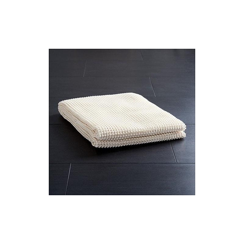 Safavieh Grid 6' Round Non-Slip Rug Pad, Polyester/PVC, Crème (PAD110-6R) image 1