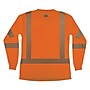 Ergodyne GloWear 8387 High Visibility Women’s Long Sleeve T-Shirt, ANSI Class R3, Orange, X-Large (22365)~#|#~5D108050-0158-487A-ADB0240703D642B5_sc7