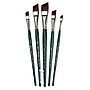 Silver Brush Ruby Satin Angle Brushes, 7/Pack (SLVRS2551)~#|#~5D1C358A-3996-4111-9699E19BD539426C_sc7