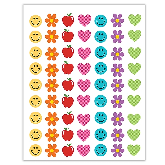 Teacher Created Resources Cool for School Mini Stickers, Multicolored, 378/Pack, 12/Packs/Bundle (TCR9325-12)~#|#~5D1EDD18-59A8-4605-8473E220D3C902AD_sc7