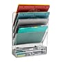 Mind Reader 7-Compartment Metal Desk Shelf, Silver (MAGROUND-SIL)~#|#~5D2001F0-5FDB-4BDE-8BA463DFF7E02825_sc7