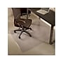 Staples Office Chair Mat, Clear Floor Mats, Medium-Pile Carpets, 48 x 36 Inch, Smooth Glide~#|#~s1225827_sc7