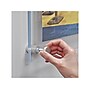 Azar Sign Holder, 8.5" x 11", Wall Mounted, Silver Acrylic, 4/Pack (105514-SLV-4PK)~#|#~5D240597-18F3-46C0-9C1FB3F55A61D820_sc7