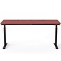 VersaDesk PowerLift 72"W Electric Rectangular Adjustable Standing Desk, Cherry/Black (PLSDR7230-BC-APP)~#|#~5D2665A8-CB73-48A1-9652D866CA58D0BA_sc7
