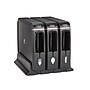 Dixie Ultra Triple Pack SmartStock Series-W Plastic Cutlery Dispenser, Black, 3/Carton (SSW3D85)~#|#~5D30DB80-D5F1-4385-833E979484D658EA_sc7