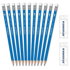Düller × STAEDTLER,AIRFRANCE ボールペン 2pcs. Staedtler Norica Pre-Sharpened Wooden Pencil, 2mm, #2 HB Lead, 36