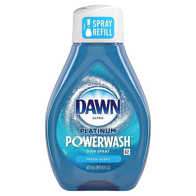 Dawn Ultra Platinum Powerwash Liquid Dish Soap, Fresh Scent, 16 oz., (52366) image 1