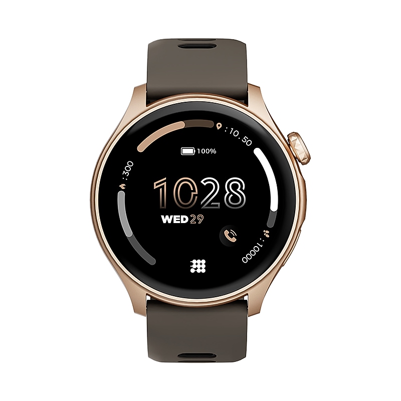 Cubitt AURA Smartwatch, 36.32mm, Aluminum Case, Mocha Brown Sport Band (CT-AURA9) image 1